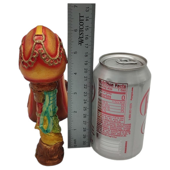 Vintage Decorative Sculpted High Heel Shoe Figurine with Purse Art Vanity Decor - Picture 11 of 12